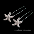 hot sales simple hairpins hair star jewellery making